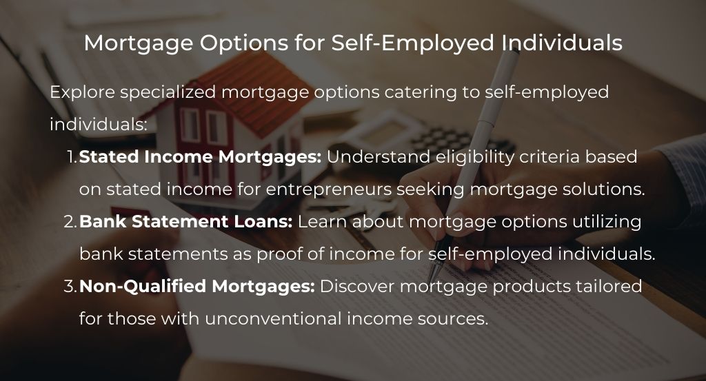 Mortgage Options for Self-Employed Individuals